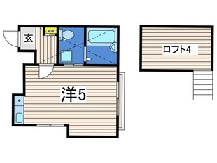 メゾンソレイユの物件間取画像